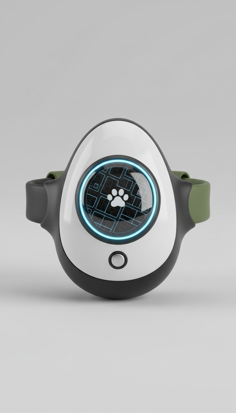 Wearable Pet GPS Tracker