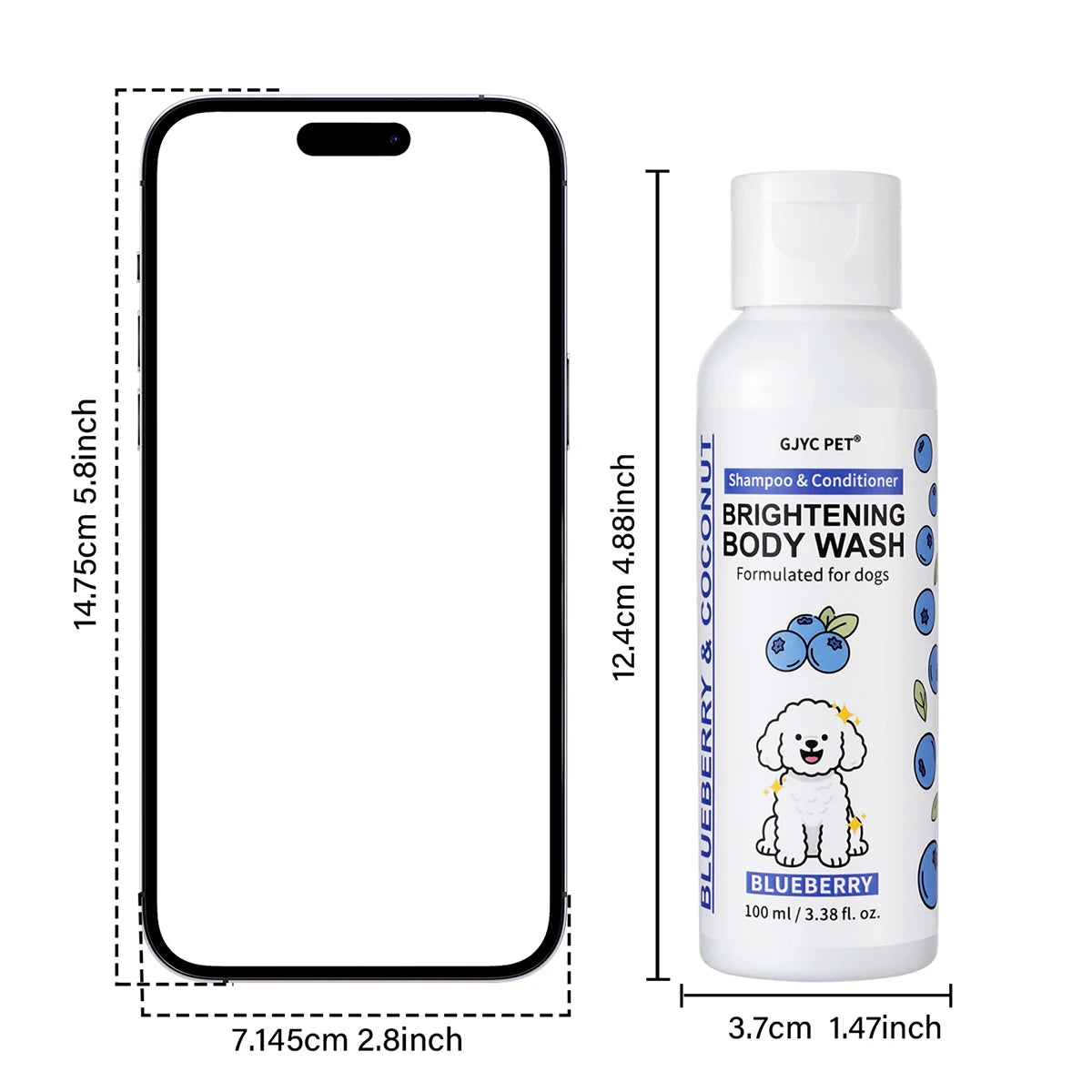 Dog Shampoo Gentle Deep Cleansing Nourishing Moisturizing Enhances Shine Softness Non Irritating Sensitive Skin All Breeds