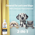 Puppy Shampoo And Conditioner 2 In 1 Natural Moisturizing Shampoo Moisturizing Dog Shampoo For Sensitive Skin PH Balanced
