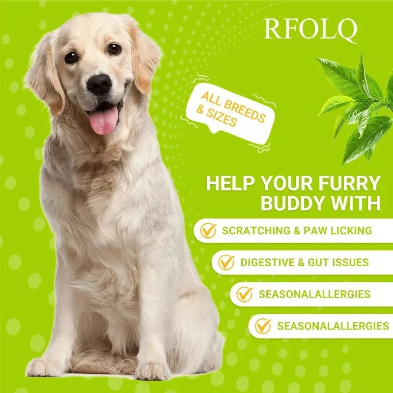 Probiotics for Dogs - Increasing Appetite, Improves Digestion, Supports Gut Health, Reduce Itchy Skin, Improves Stool Quality