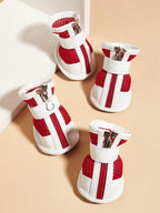 Dog Shoes for Large Dog, Medium Dogs Boots & Paw Protectors for Winter Snowy Day, Summer Hot Pavement, Waterproof in Rainy