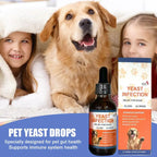 60ML 3kinds Dog Pet Drops Gentle Care Supplement To Maintain Healthy Coat and Skin for Dogs Herbal drops PET CARE