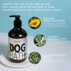 Dog Shampoo Gentle Deep Cleansing Nourishing Moisturizing Enhances Shine Softness Non Irritating Sensitive Skin All Breeds