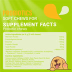 Probiotics for Dogs - Increasing Appetite, Improves Digestion, Supports Gut Health, Reduce Itchy Skin, Improves Stool Quality