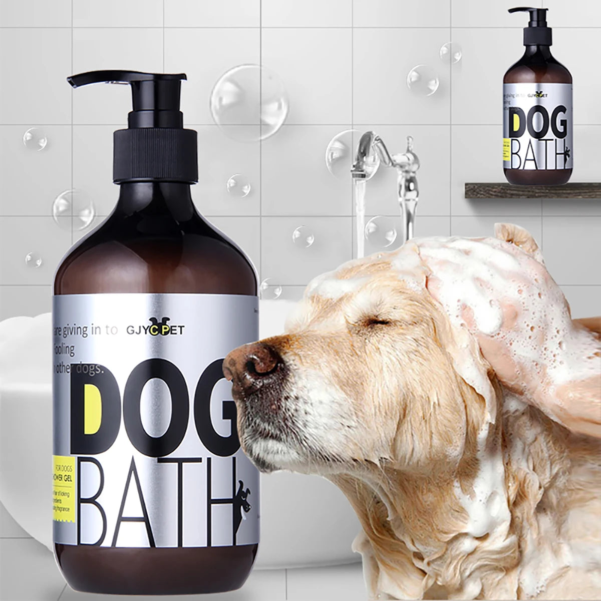 Dog Shampoo Gentle Deep Cleansing Nourishing Moisturizing Enhances Shine Softness Non Irritating Sensitive Skin All Breeds